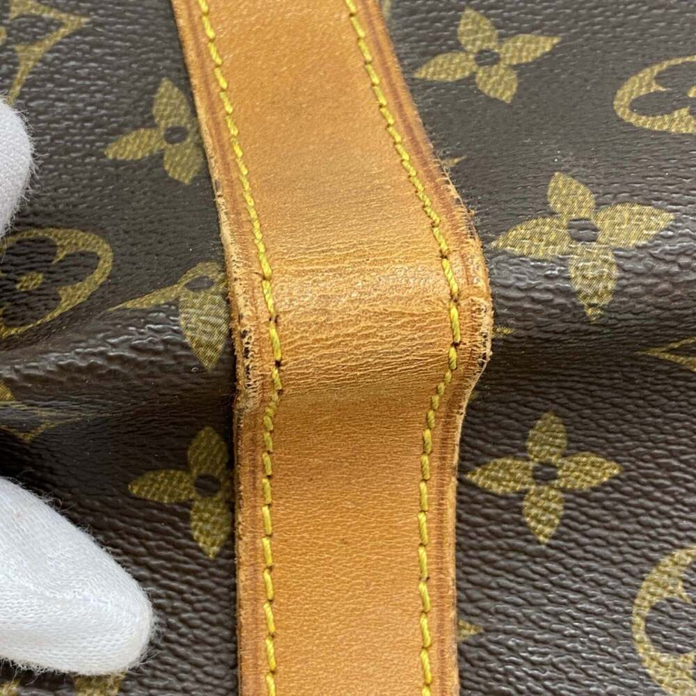 LOUIS VUITTON Brown Monogram Keepall 60 Boston Bag - Picture 9 of 11